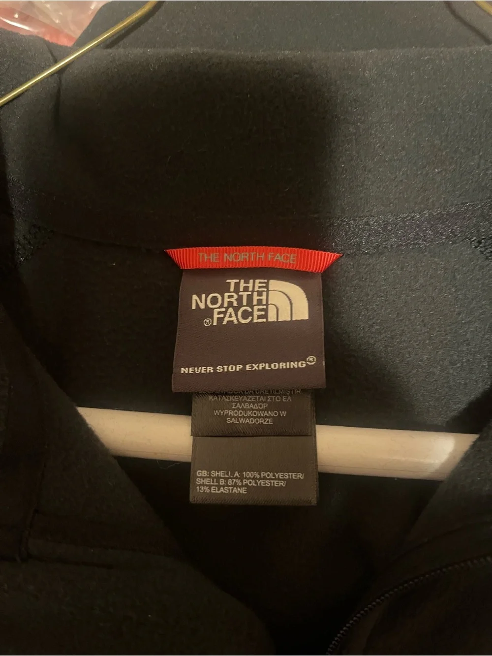The North Face lightweight fleece